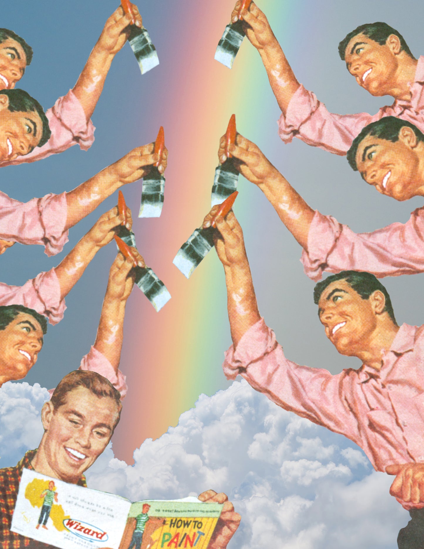 Print - Painting Rainbows