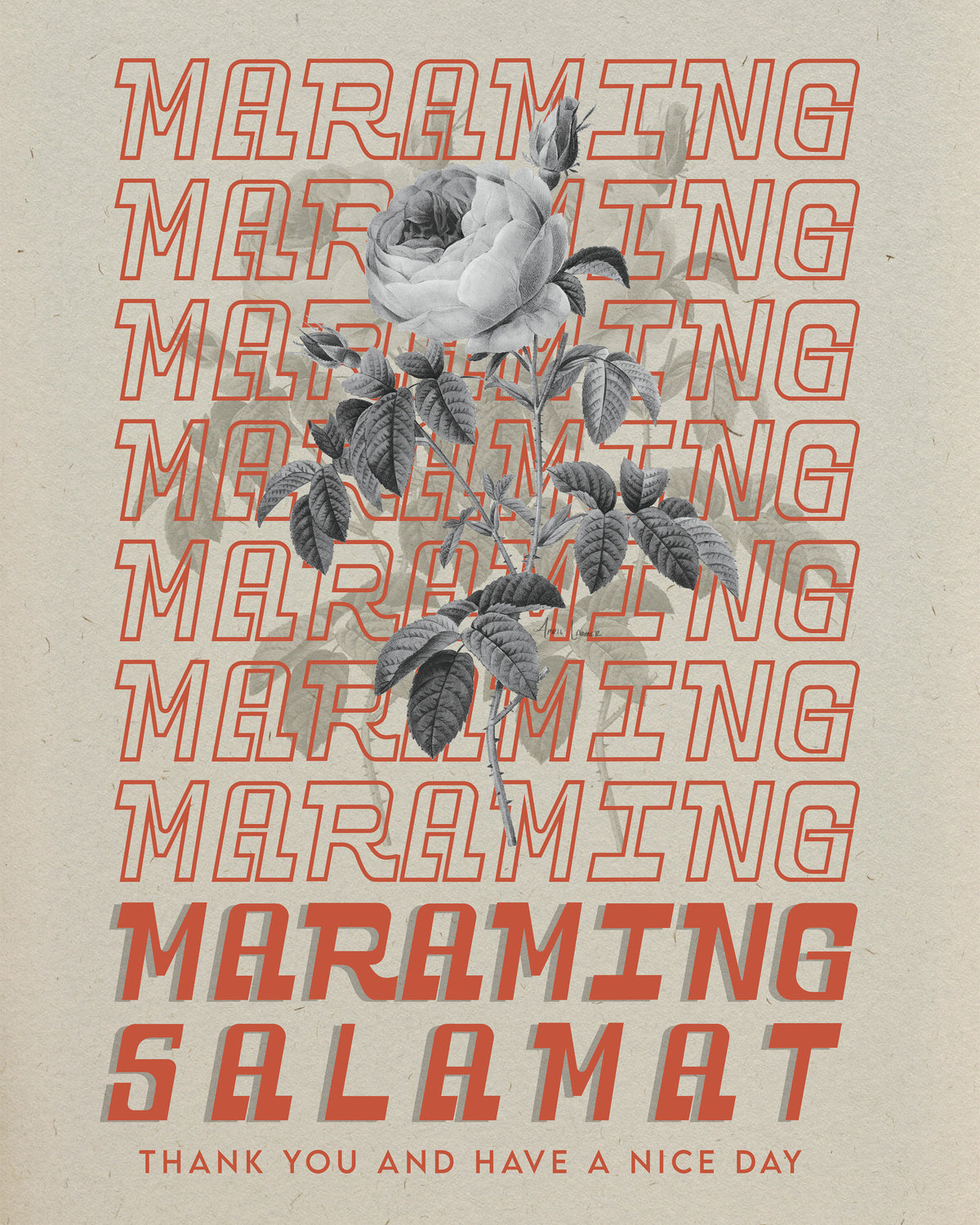 Print - Maraming Salamat