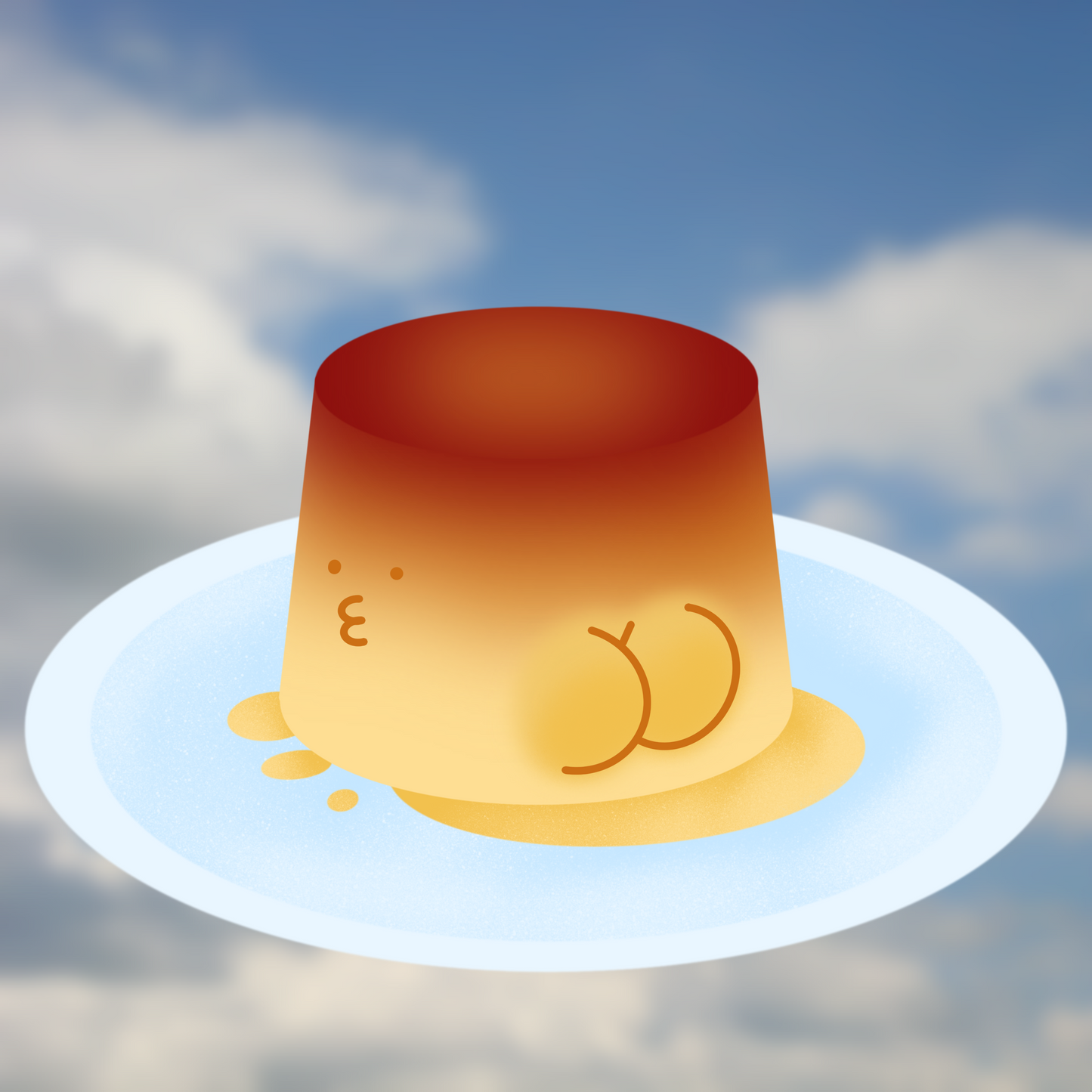 Sticker - Pudding Butt