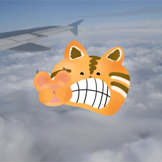 Sticker - Tiger Peace Sign