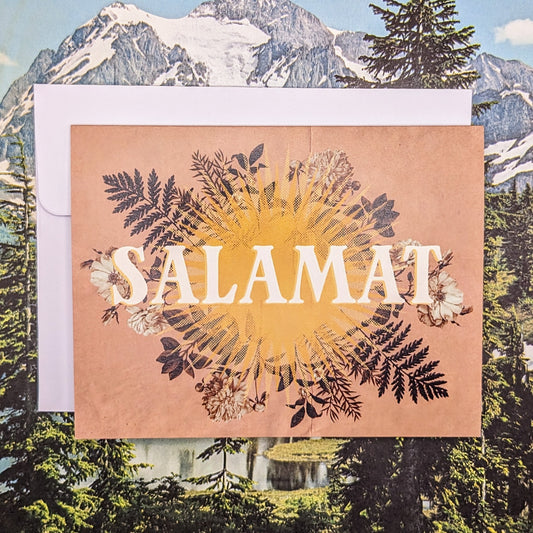 Greeting Card - Salamat